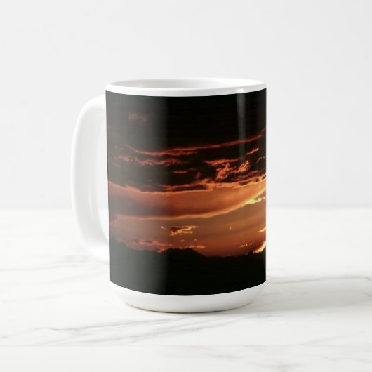 Goldene Buchten Kaffeetasse (Vorderseite Links)