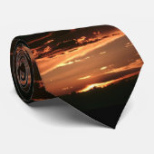 Goldene Buchten Krawatte (Gerollt)