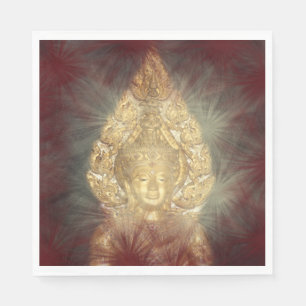 Goldene Buddha Napkins Serviette