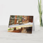 Goldene Bügelförderung Karte (Vorderseite)