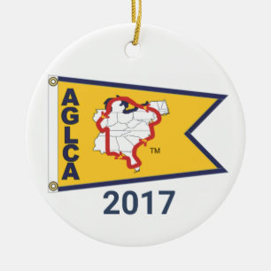 Goldene Burge (2017) Keramik Ornament