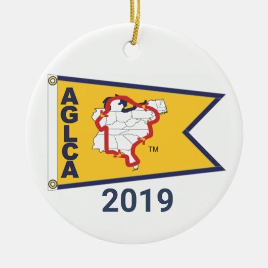 Goldene Burge (2019) Keramik Ornament (Vorne)