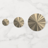 Goldene Burst Konfetti (Vorderseiten)