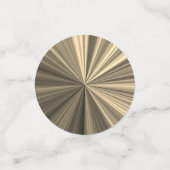Goldene Burst Konfetti (Klein Vorderseite)