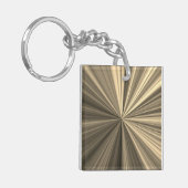 Goldene Burst Schlüsselanhänger (Vorderseite links)