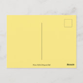 Goldene Canoper Postkarte (Rückseite)