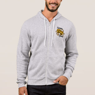 Goldene Comedy- und Tragödie-Theatermasken Drama Q Hoodie