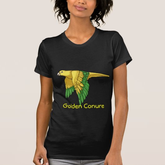 Goldene Conure Produkte T-Shirt (Vorderseite)