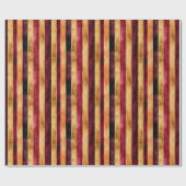 Goldene Creme-Blumen-Geburtstag Geschenkpapier (Flach)