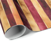 Goldene Creme-Blumen-Geburtstag Geschenkpapier (Rolleneckpunkt)