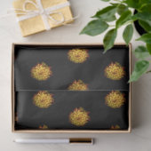 Goldene Dahlie-Tissue-Papier Seidenpapier (Geschenk)