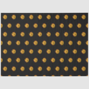 Goldene Dahlie-Tissue-Papier Seidenpapier