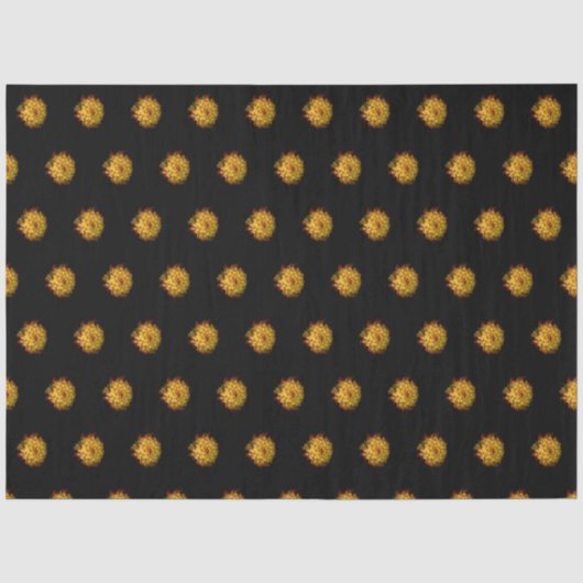 Goldene Dahlie-Tissue-Papier Seidenpapier (Vorderseite)