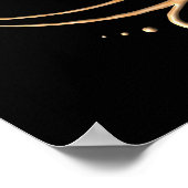 Goldene Dankbarkeit Poster (Ecke)
