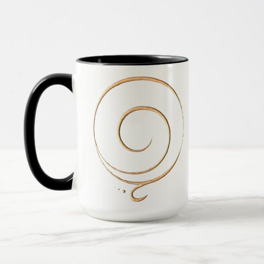 Goldene Dankbarkeit  Tasse (Links)