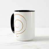 Goldene Dankbarkeit  Tasse (Vorderseite Links)
