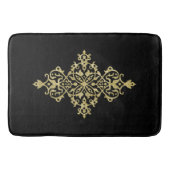 Goldene Dekoration Badematte (Vorderseite)