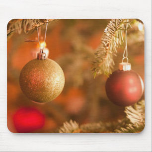 Goldene Dekorationen Mousepad
