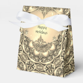 Goldene dekorative Geschenkboxen Geschenkschachtel