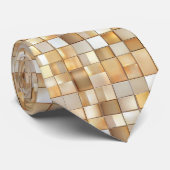 Goldene Diskothek Krawatte (Gerollt)