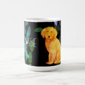 Goldene Doodle-Tasse Kaffeetasse (Mittel)
