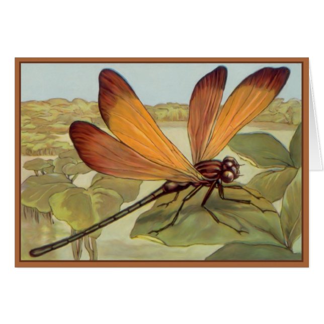 Goldene Dragonfly (Vorderseite (Horizontal))