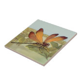 Goldene Dragonfly Fliese (Seite)