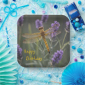 Goldene Dragonfly Pappteller (Party)