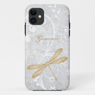 Goldene Dragonfly Personalisiert Case-Mate iPhone Hülle