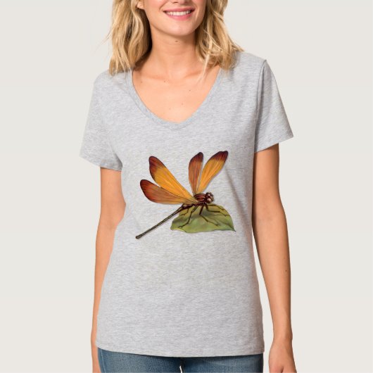 Goldene Dragonfly T-Shirt (Vorderseite)