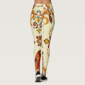 Goldene Drehung Leggings (Rückseite)