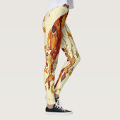 Goldene Drehung Leggings (Rechts)