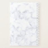 Goldene Dreiecke aus Rose, weißes Marmor, rosa Planer (Rückseite)