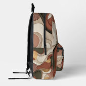 Goldene Drift Bedruckter Rucksack (Links)