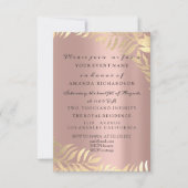 Goldene Dschungelbrücke "Carasc" im Tessin Einladung (Vorderseite)