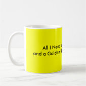 Goldene Duschen Kaffeetasse (Links)