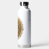 Goldene Ehrfurcht Jungfrau Maria Trinkflasche (links)