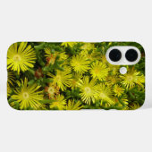 Goldene Eispflanze Gelbe Blumen Case-Mate iPhone Hülle (Rückseite (Horizontal))
