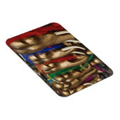 Goldene Elefanten Magnet (Rechte Seite)