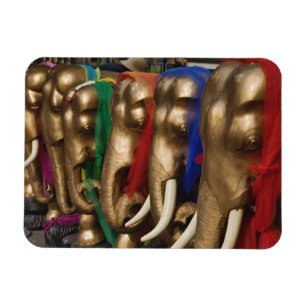 Goldene Elefanten Magnet
