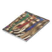 Goldene Elefanten Notizblock (Rotiert)