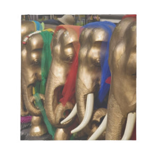 Goldene Elefanten Notizblock