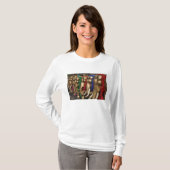 Goldene Elefanten T-Shirt (Vorne ganz)