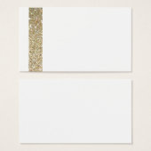 Goldene, elegante und moderne Einladung (Vorne & Hinten)