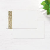 Goldene, elegante und moderne Einladung (Schreibtisch)