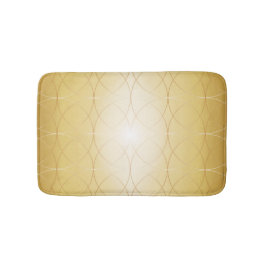 Goldene Eleganz Badematte