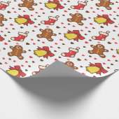 Goldene Eleganz Geschenkpapier (Ecke)