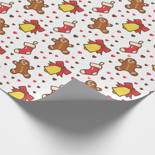 Goldene Eleganz Geschenkpapier (Ecke)