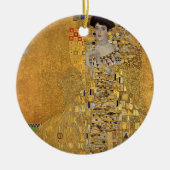 Goldene Eleganz: Gustav Klimts Meisterwerk Keramik Ornament (Vorne)