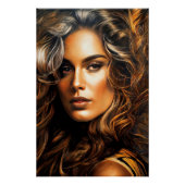 Goldene Eleganz Poster (Vorderseite)